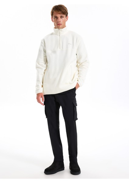 Ekru Erkek Dik Relaxed Polar Sweatshırt C4WM-SWT4201 modelleri