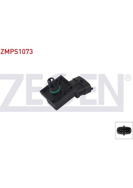 ZEGEN-ZMPS1073 - Turbo Basınç Sensörü Clıo Iı 1.5 Dcı Megane Iı 1.5 Dcı Master Iıı 2.5 Dcı