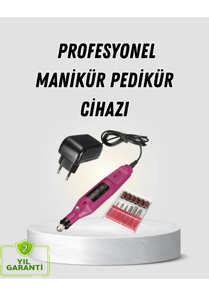 Buğz Profesyonel Tırnak Manikür Aleti – Şarjlı, Ayarlanabilir Hız, Düşük Titreşim ve Sessiz Motor Teknolojisi