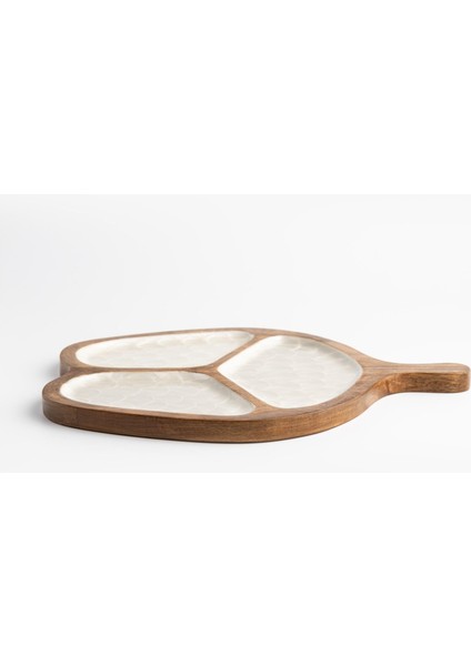 Scalla Sunum Tabağı 35X30 cm (3 Bölmeli) fiyatları