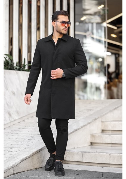 Erkek Uzun Gömlek Yaka Palto & Kaşe Kaban fiyatları