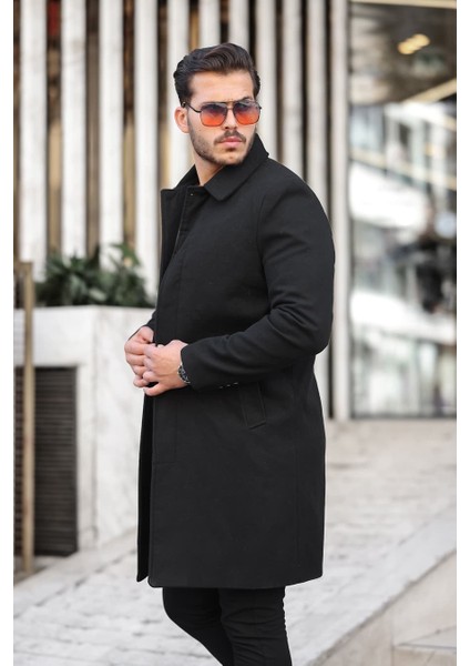 Erkek Uzun Gömlek Yaka Palto & Kaşe Kaban modelleri