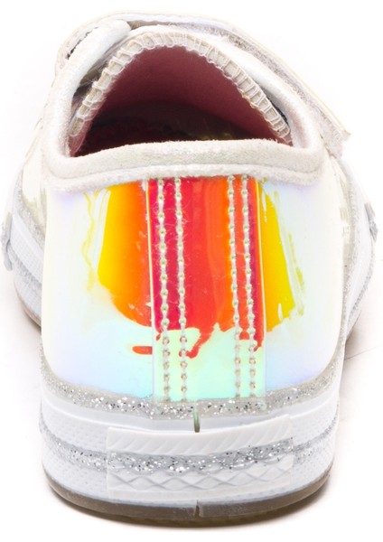 Minipicco Kız Cocuk Sarı Hologram Anatomik Destekli Spor Ayakkabı