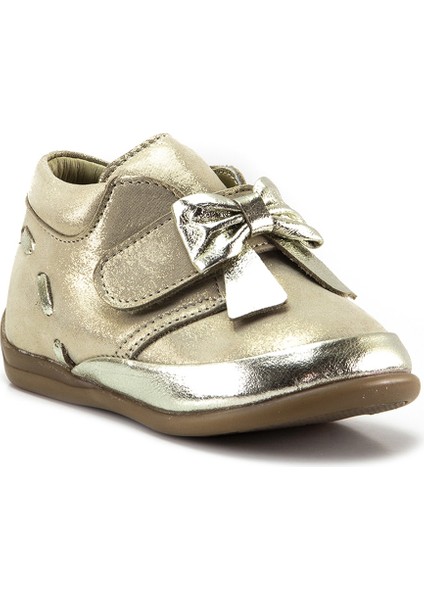 Minipicco Kız Cocuk Altın Deri Anatomik Destekli İlk Adım Bot