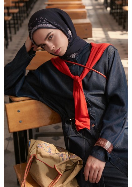 Gwen Tensel Denim Ceket Koyu Mavi fiyatları