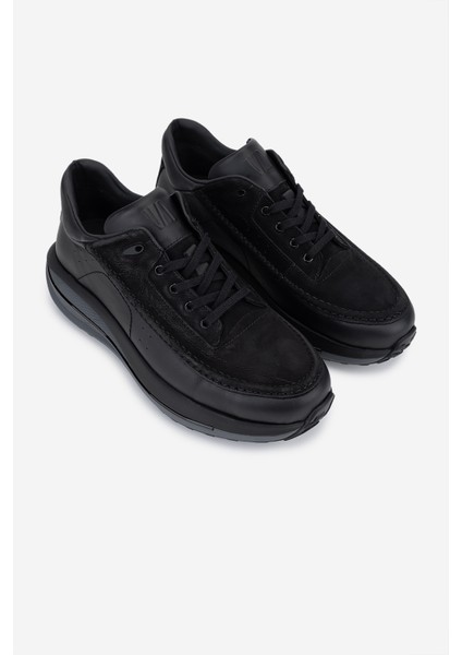 Erkek Hakiki Deri Siyah Sneakers & Spor Ayakkabı 381 22548 Erk Ayk SK25-26 Syh Nbk/syh fiyatları