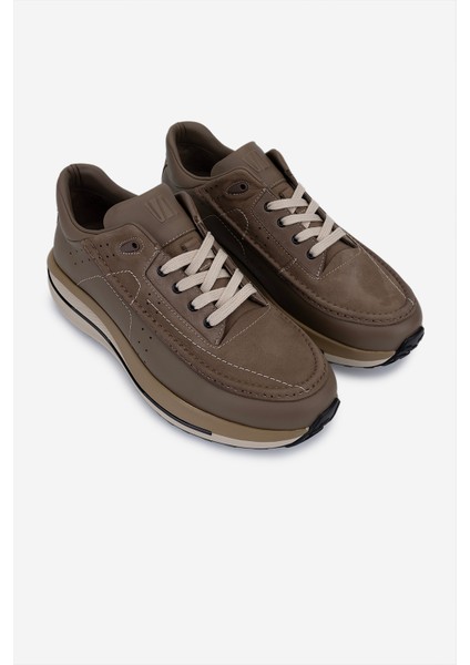 Erkek Hakiki Deri Vizon Sneakers & Spor Ayakkabı 381 22548 Erk Ayk SK25-26 Vzn Nbk/vzn fiyatları