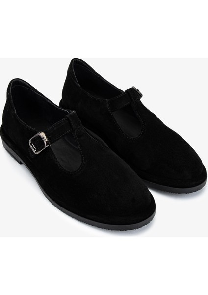Kadın Hakiki Deri Siyah Süet Casual Ayakkabı 766 40202 Bn Ayk SK25-26 Sıyah Suet fiyatları