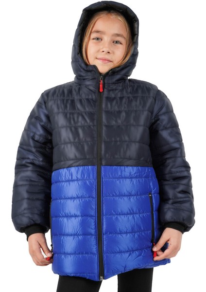 İçi Kürklü Su ve Rüzgar Geçirmez Kapüşonlu Kız Çocuk Mont modelleri