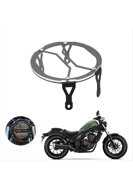 Motosiklet Far Koruyucusu Izgara Koruma Kapağı Honda Rebel Cmx 300 REBEL300 CMX300 2017-2023 (Yurt Dışından) fırsatları