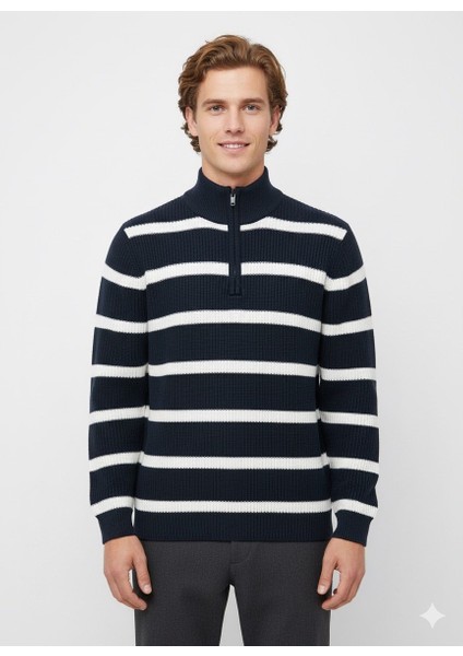 Erkek Fermuarlı Kazak 218