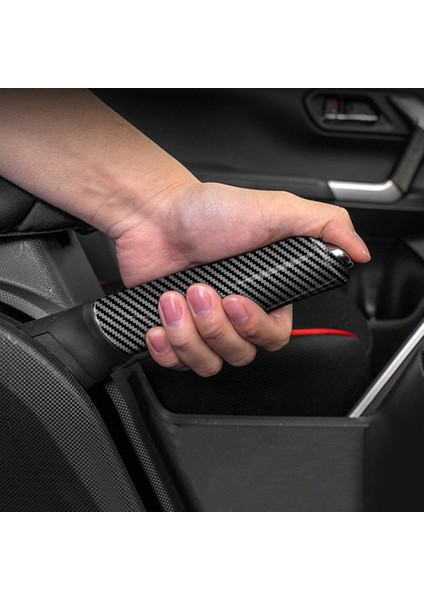 Araba Abs Karbon Fiber El Freni Kapağı Kavrama Kolu Kol Kolu Fren Kolu Toyota Için 2021 2022 (Yurt Dışından) fırsatları