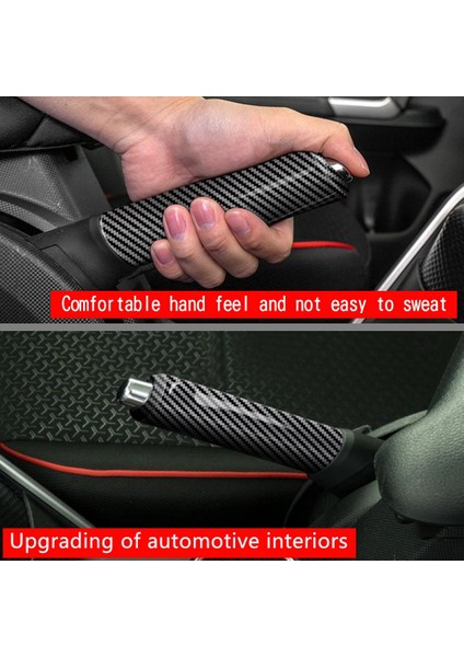 Araba Abs Karbon Fiber El Freni Kapağı Kavrama Kolu Kol Kolu Fren Kolu Toyota Için 2021 2022 (Yurt Dışından) indirimleri