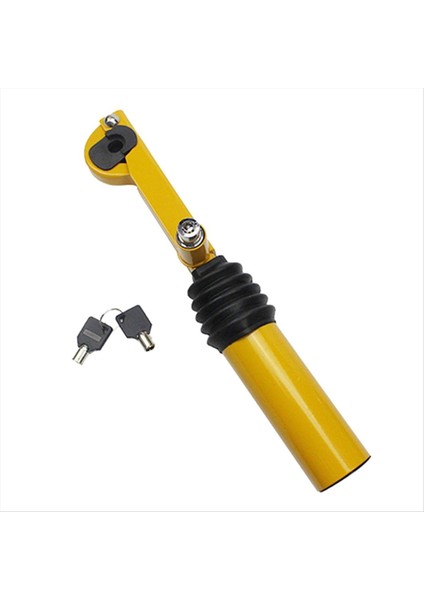 Araba Handbrake Vardiya Kilidi Hırsızlık Anti-Güçlü Güvenlik Kamyonu Suv Römork Kilidi Ayarlanabilir Handbrake Dişli Vardiya Kilidi (Yurt Dışından)