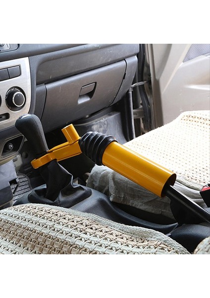 Araba Handbrake Vardiya Kilidi Hırsızlık Anti-Güçlü Güvenlik Kamyonu Suv Römork Kilidi Ayarlanabilir Handbrake Dişli Vardiya Kilidi (Yurt Dışından) fırsatları