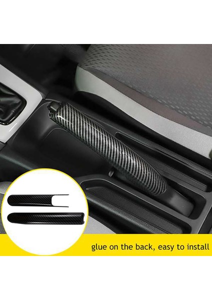 Abs Karbon Fiber El Freni Kapağı Kavrama Sapı Kol Kolu Fren Kolu Kapağı Honda Fit/caz Gr9 2020 2021 (Yurt Dışından) modelleri