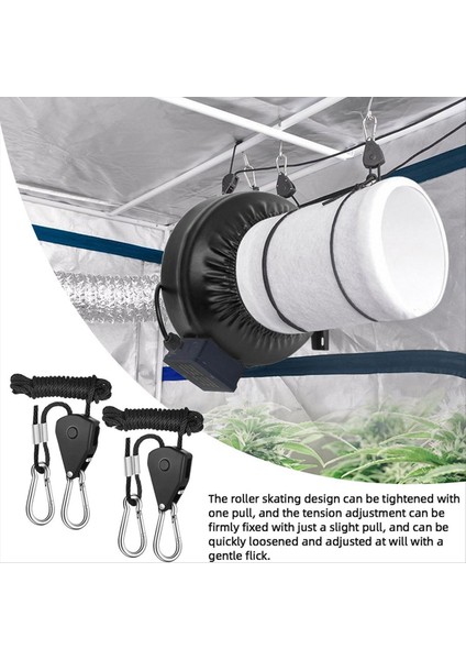 4 Cırcırlı Askı Paketi, Ayarlanabilir Halat Askı, Cırcır Halat, Çekme Çekme Kancası, Ayarlanabilir Halat Kancası, 2m, 1/8 Inç (Yurt Dışından) modelleri