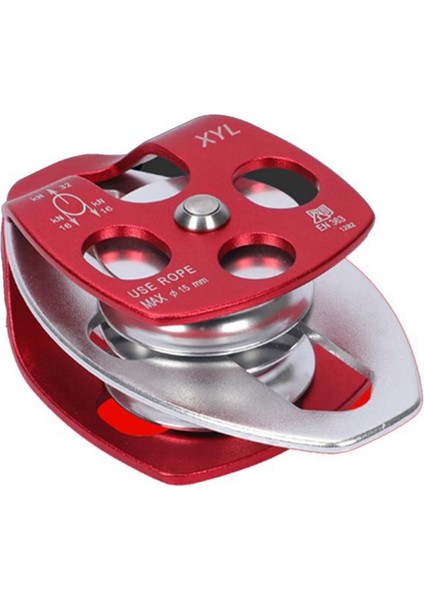 Kurtarma Kasnakları Tek ve Çift Kasnaklar Sallanma Plakalı Koaksiyel Yan Plaka Çift Kasnaklar Kırmızı (Yurt Dışından)