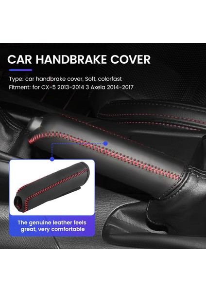 Araba Dişli El Freni Koruyucu Kapak Mazda Cx-5 2013-2014 Mazda 3 Axela 2014-2017 A Otomatik Handbrak (Yurt Dışından) fırsatları