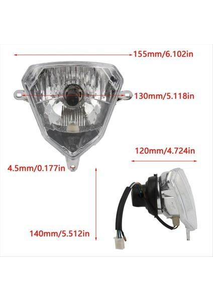 Motosiklet Far Halojen Far Fitil Beta Rr Yarışı Için Işık 125-480 Beta Rr 125-50 Lc X-Trainer 250/300 (Yurt Dışından) fırsatları