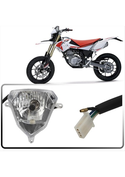 Motosiklet Far Halojen Far Fitil Beta Rr Yarışı Için Işık 125-480 Beta Rr 125-50 Lc X-Trainer 250/300 (Yurt Dışından) indirimleri