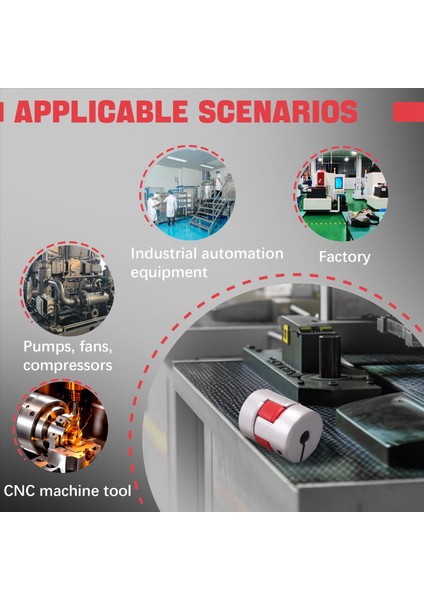 5MMX8MMX25MM Cnc Step Motorlu Esnek Erik Çene Mil Bağlantı Kuplör Yeni (Yurt Dışından) fırsatları