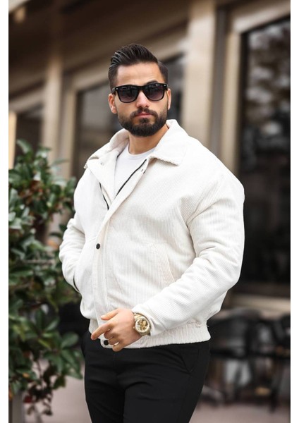 Unisex Yeni Sezon Kapitone Dolgulu Oversize Vintage