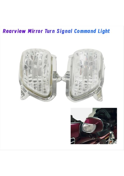 Motosiklet Dikiz Aynası Dönüş Sinyali Komutu Honda Altın Kanadı GL1800 2001-2013 Göstergeler Sinyal Işığı Dönüşü (Yurt Dışından) fiyatları
