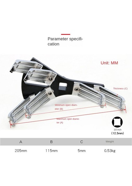 Ayarlanabilir Evrensel Yakıt Pompası Çıkarma Aracı Boyut Ayarlanabilir Kilit Halkası (Yurt Dışından) fiyatları