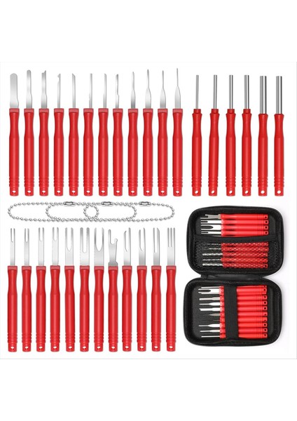 30+4p Terminal Pimi Çıkarma Aracı Kiti, Elektrik Konnektörü Depinning Aracı Terminal Pimi Extractor Kiti Bırakma Aracı (Yurt Dışından)