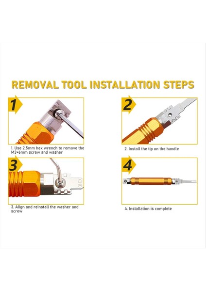 Amp Metrı Pack Molex Konektörler Için Çift Başlı Çıkarılabilir Terminal Pimi Ekstraksiyon Aracı Motorlar Onarım (Yurt Dışından) fırsatları