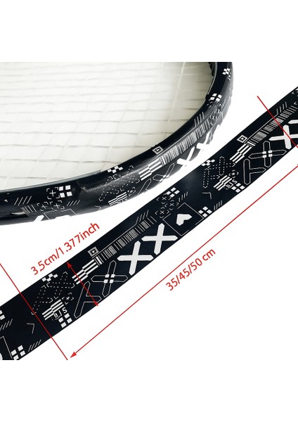 Desenli Tenis Raketi Kafa Koruyucu (Raket Kafa Koruma Bandı) fırsatları