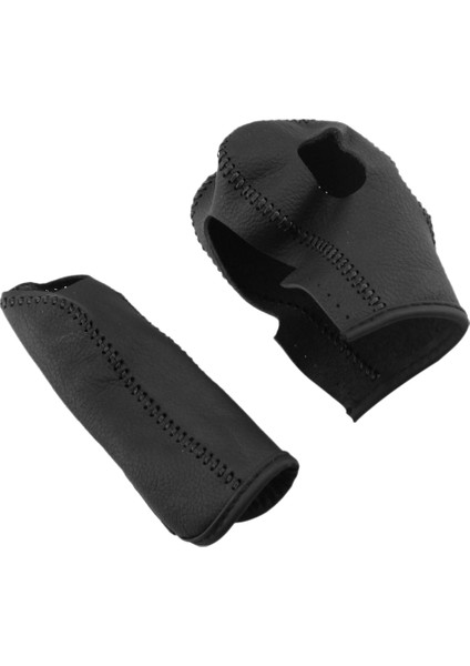 2pcs Dişli Kafa Vardiyası Knob Kılıfı Ford Fiesta Mk7 2009 - 2015 Ecosport 2012 - 2017, Pu Deri (Yurt Dışından)