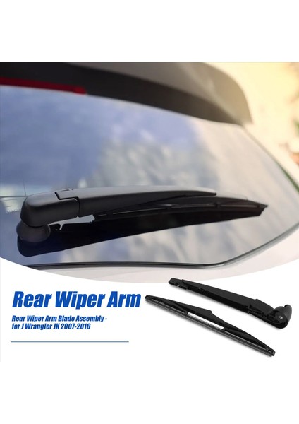 Arka Silecek Kol Bıçağı Düzeneği - Jeep Wrangler Için Jk 2007-2016 (Yurt Dışından) fırsatları
