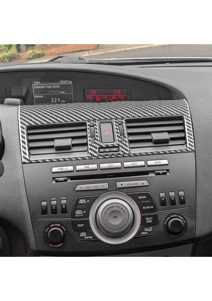 Mazda Için Lhd Karbon Fiber 3 2010-2013 Araç Merkezi Hava Havalandırma Paneli Kapak Çıkartma Trim Iç Aksesuarlar B (Yurt Dışından) fırsatları
