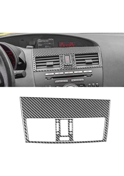 Mazda Için Lhd Karbon Fiber 3 2010-2013 Araç Merkezi Hava Havalandırma Paneli Kapak Çıkartma Trim Iç Aksesuarlar B (Yurt Dışından) indirimleri