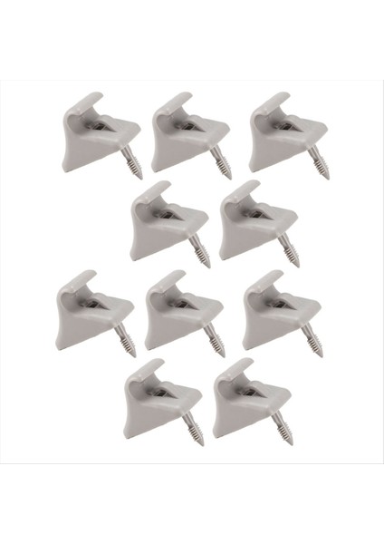 10PCS Araba Iç Güneş Vizörü Klips Hyundai Için Kanca Braketi Hyundai Getz I20 2002-2012 85235-1C300QS Gri Tutucu Sunvisor Klipsi (Yurt Dışından)