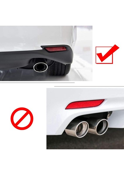 Araba Abs Krom Arka Sis Lambası Dekoratif Çerçeve Sis Farları Kapak Toyota Camry 2018-2020 (Yurt Dışından) fırsatları