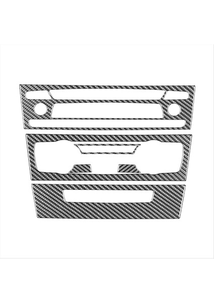 Bmw 1 Serisi Için Karbon Fiber Lhd E87 E81 E82 08-13 Merkez Konsolu Ac Radyo Cd&#39;si Panel Trim Iç Aksesuarlar, C (Yurt Dışından)