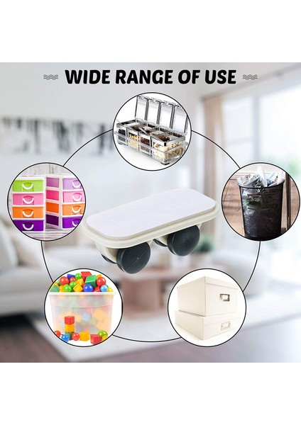 20 Adet Kendi Kendine Yapışkan Tekerlekler Çarkı Tekerlekler Üzerinde Tekerlek Arabası Kutular Çark Küçük Tekerlek Macun Plastik Tekerlek Yapışkan Çark (Yurt Dışından) indirimleri