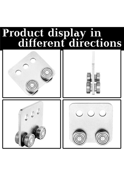 4 Pcs 4 Tekerlek Tramvay Montajı Silindir Tramvay 1-5/8 Inç Genişliğinde Dikme Kanalı Için Kararlı Kaynaklı Kanal Silindiri (Yurt Dışından) indirimleri