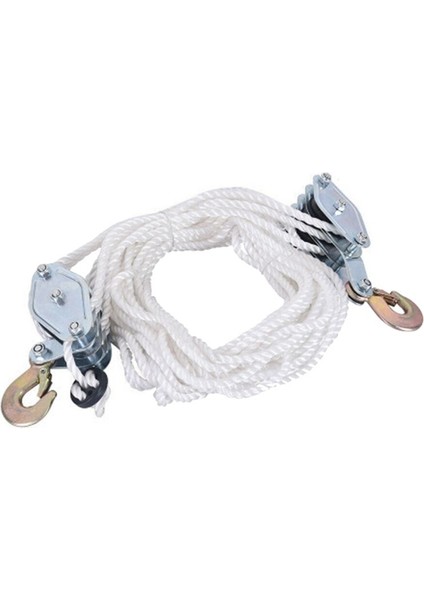4400 Lbs Kırılma Mukavemeti Ağır Hizmet Kasnak, Blok ve Mücadele, Hayvancılık Depoları Için 65 Ft 3/8 Inç Ip Kasnağı (Yurt Dışından) modelleri