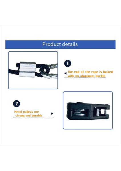 4 Adet Kasnak Halat Kasnak Asansör Çadır Klipsi Karabiner Kano Yay Kuyruğu Kamp Çadır Gerginliği Kamp Malzemeleri (Yurt Dışından) modelleri
