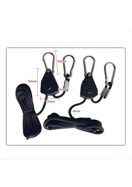 4 Adet Kasnak Halat Kasnak Asansör Çadır Klipsi Karabiner Kano Yay Kuyruğu Kamp Çadır Gerginliği Kamp Malzemeleri (Yurt Dışından) indirimleri