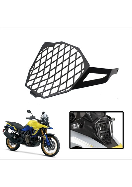 Motosiklet Far Koruma Kafa Işık Lambası Işık Izgara Koruma Kapağı Koruyucu Suzuki V-Strom 800DE 800 De 23-24 (Yurt Dışından) modelleri