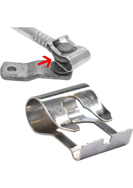 2pcs Araba Ön Cam Ön Cam Silinme Bağlantı Onarım Klipsleri Otomatik Yay Onarım Kelepçesi Aksesuarları (Yurt Dışından) fiyatları