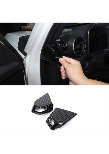 Toyota Land Cruiser 250 Prado LC250 2024 Gösterge Paneli Sol Sağ Hava Havalandırma Kapağı Trim Iç Aksesuarlar Siyah (Yurt Dışından) indirimleri