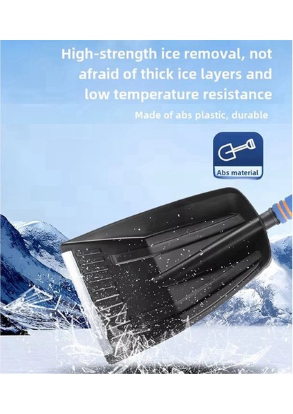 Araba Kar Kürek Taşınabilir Taşınabilir Buz Kazanıcın Büyük Kürek Araba Kamyonu Temizliği Için Uygun Slip Anti-Slip Teleskopik Kürek (Yurt Dışından) fırsatları