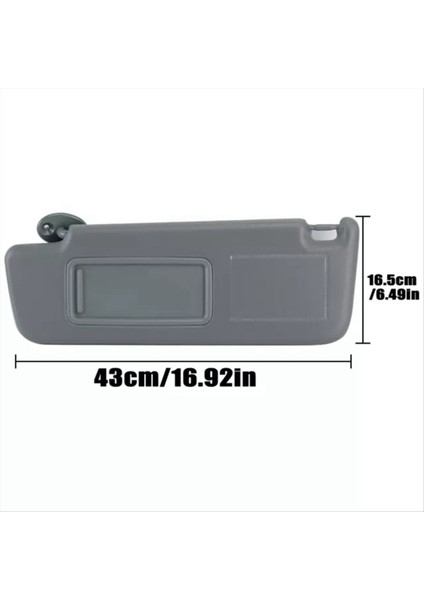 Toyota Prado 120 Serisi Için Sol Güneş Vizörü TRJ120 RZJ120 LJ120 KZJ120 KDJ120 GRJ120 2002-2019 74320-60850-B1 (Yurt Dışından) fırsatları