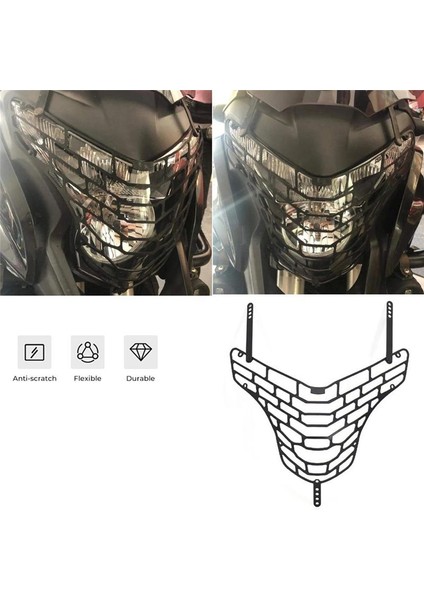 Honda VFR1200X Vfr 1200X Crosstourer Için Motosiklet Far Koruma Koruyucu Kapak 2012-2015 (Yurt Dışından) fırsatları